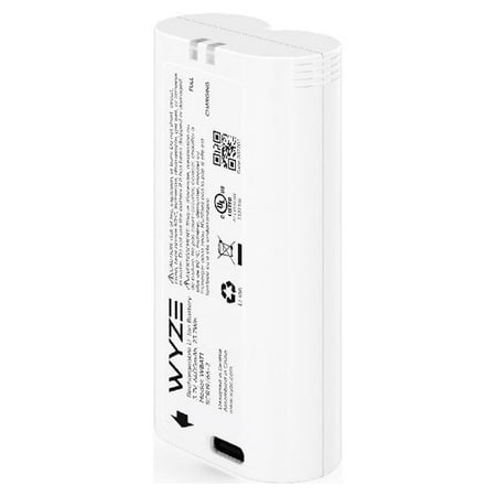 Wyze - Removable Battery Pack for Battery Cam Pro - White