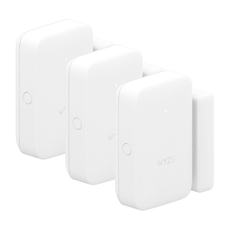3 Pack Wyze Home Security System Entry Sensor - Window and Door Entry Protection