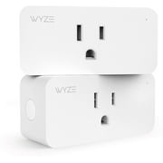 Wyze Smart Home Smart Plug, Wifi Enabled, Two-Pack, White