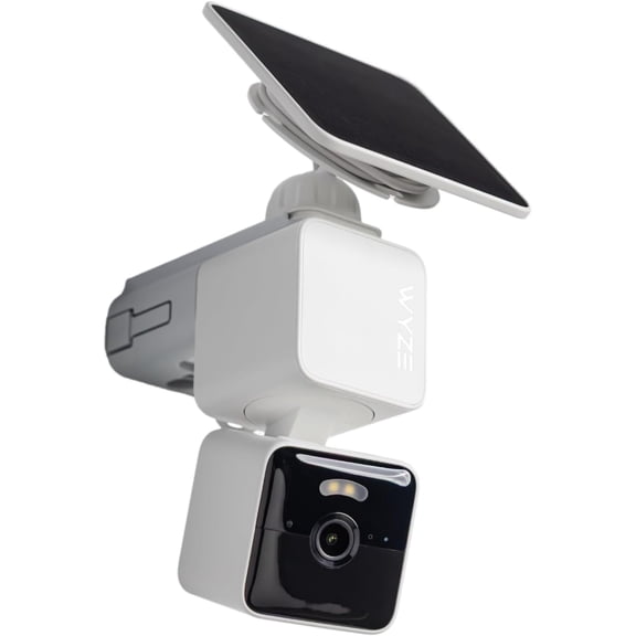 Wyze Solar Cam Pan 2K Outdoor Wireless Security Camera - Solar Powered, 360 Pan Tilt