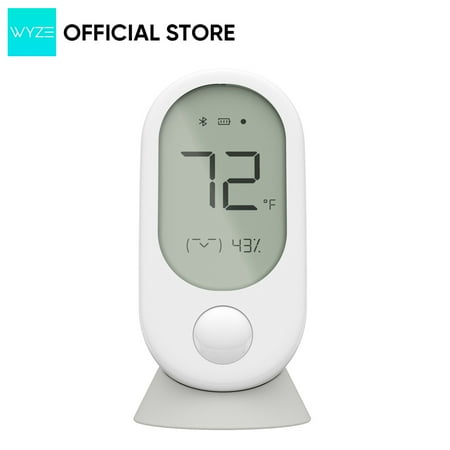 Wyze Thermostat Smart Room Sensors, Detects Temperature, Humidity, and Motion, Remote Viewing, Always-On Display 1-pack