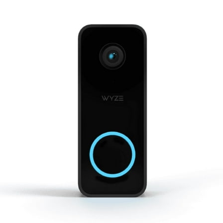 Wyze Video Doorbell v2, Wired, 2k Video, Two-Way Audio, Color Night Vision, Works with Chime and IP65 Weather Resistant, Compatible with Smart Assistants, Black