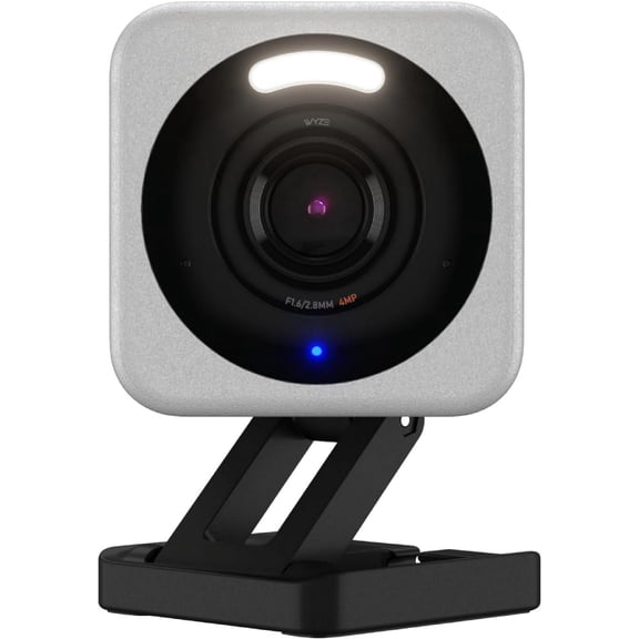 Wyze WYZEC4GYWMT Cam v4 2.5K QHD Wi-Fi Indoor/Outdoor Smart Home Security Camera with Color Night Vision, Motion-Activated Spotlight