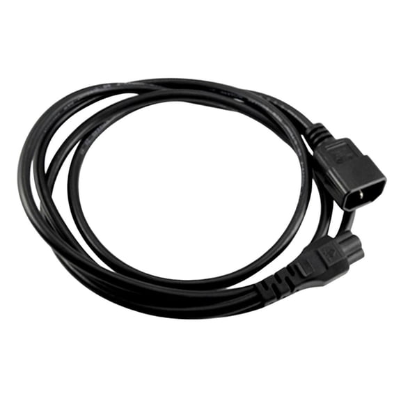 Wzmzjy 1.8m IEC 320 C14 to C5 AC Power Extension Cord IEC320 Adapter for PC PDU UPS