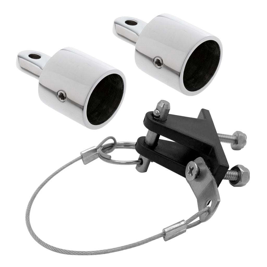 Wzmzjy 1 Piece Black Kayak Boat Deck Hinge With 2 Stainless Steel Mounting Screws Accessories For Kayak, Canoe, Boat, Fishing Boat