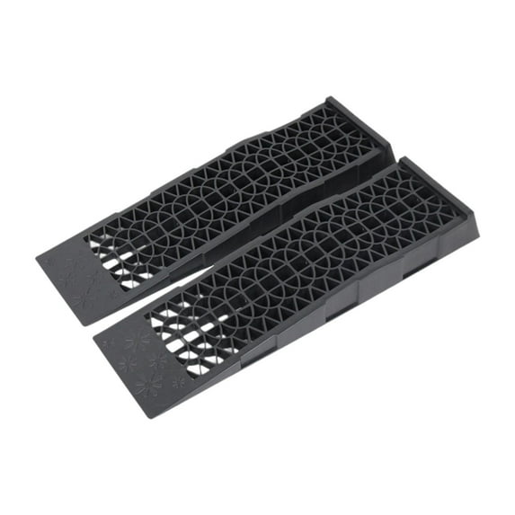 Wzmzjy 2 Pieces Car Ramps Vehicle Maintenance Oil Changes Low Profile 6600 lb. Capacity Flower Texture