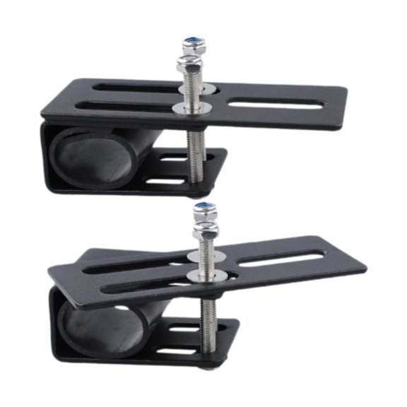 Wzmzjy 2 Pieces Car Roof Rack Light Bracket Light Mounting Bracket Work Light Bar Mount