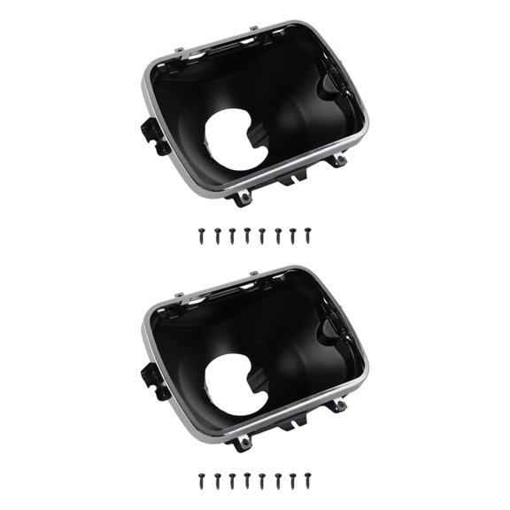 Wzmzjy 2 Pieces Headlight Bucket Kit Accessories 42437 Portable Direct Replaces Premium