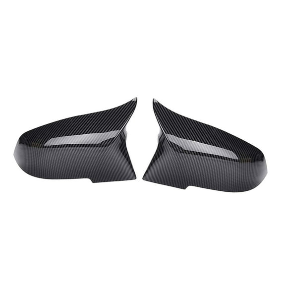 Wzmzjy 2 Pieces Rearview Mirror Covers Car Exterior Automotive Accessories Replacement Carbon Pattern