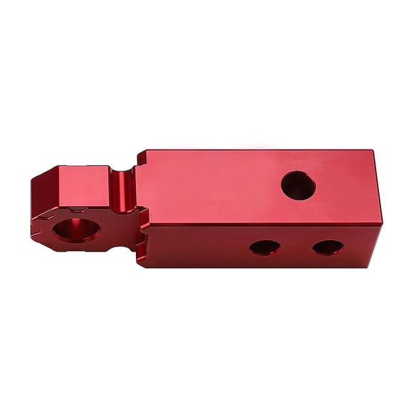 Wzmzjy 2" Shackle Hitch Receiver Capacity 5000Kgs Simple Installation Heavy Duty Sturdy Red