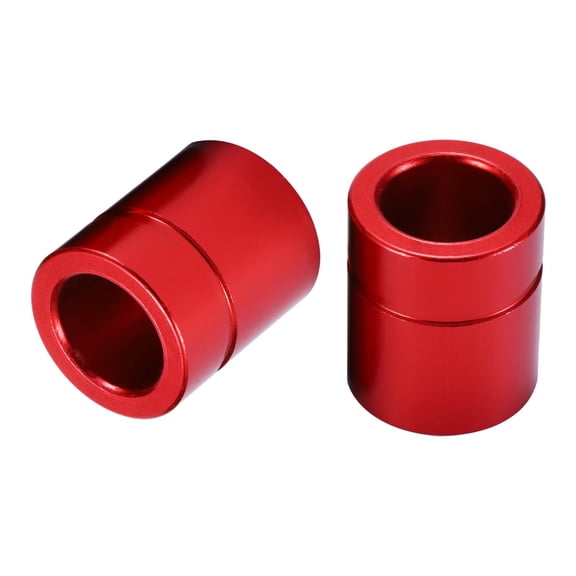 Wzmzjy 2Pcs Front Wheel Hub Spacers for Crf250L Crf250M Crf300L 17-21 Collars , Red