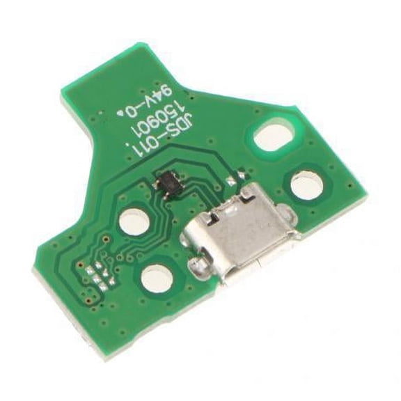 Wzmzjy 2x 12Pin USB Charging Port Socket Board JDS-011 for Controller 2 Pcs