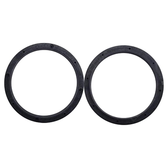 Wzmzjy 2x 6.5" Solid Plastic ar Stereo Audio Speaker Mounting Spacer Rings Adaptor C