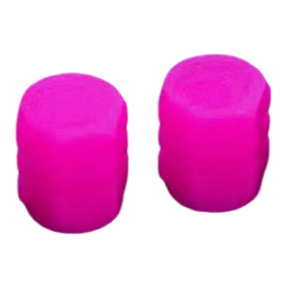 Wzmzjy 2x Car Valve Caps Covers Luminous for Universal Cars Electric Vehicle Pink Pink 2PCS