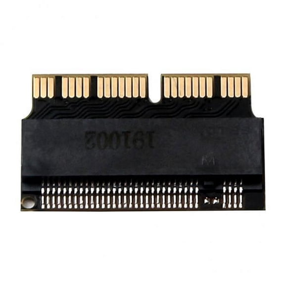 Wzmzjy 2xM.2 NGFF AHCI NVMe SSD M Key Converter Adapter for MacBook 13-2017 12+16Pin