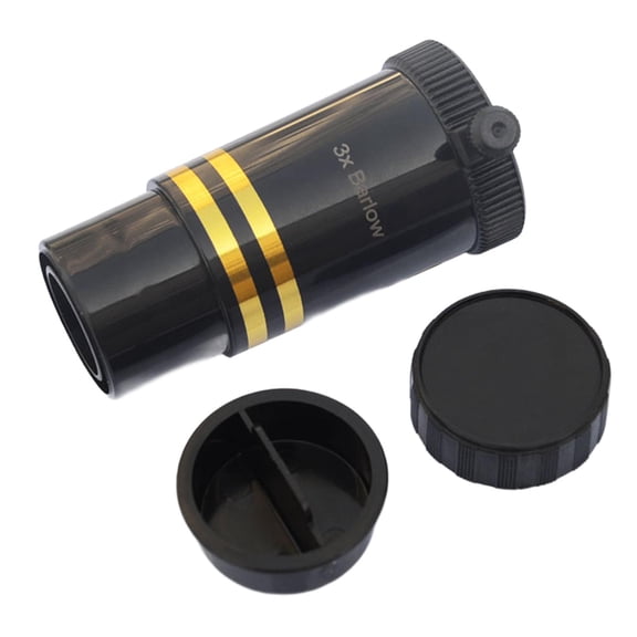 Wzmzjy 3x Barlow Lens Apochromatic Lens Professional Fmc Lens 1.25" Telescope Accessory
