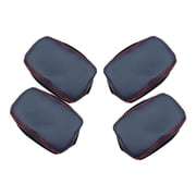 Wzmzjy 4 pieces Auto handle for door Protective Cover Modified fittings for BYD Atto 3 4 Blue