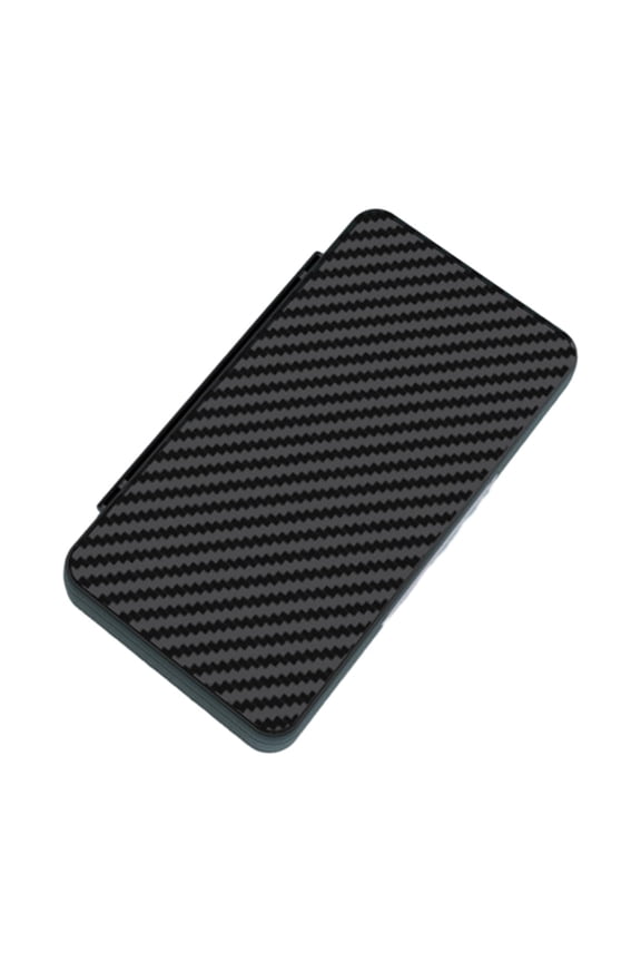 48-Slot Card Wallet Large Capacity Game Cartridge Box Compact Design for Travel Black