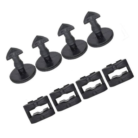 Wzmzjy 4Pcs Tow Eye Cover Clips for Land Rover Discovery 3 4 Range Rover C Style C