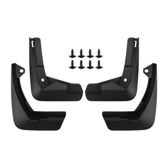 Wzmzjy 4x Car Mud Flaps Front and Rear Mudflaps Replacement Spare Parts Easy Installation Sturdy Repair Part Mudguards for 508L