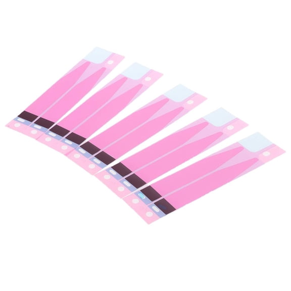 Wzmzjy 5X Battery Adhesive Sticker Strips Waterproof Seal Glue Stickers Pre-Cut Tape