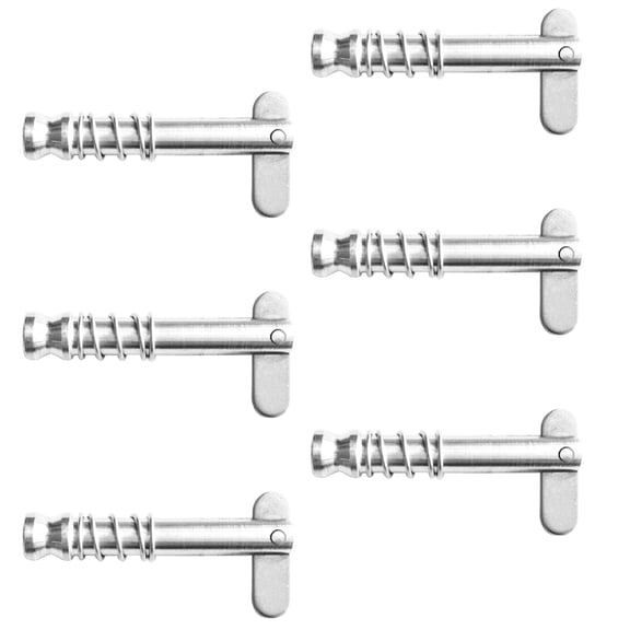 Wzmzjy 6 Pack Quick Release Pin Bimini Top Pin, 316 Stainless Steel Marine Hardware