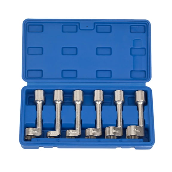 Wzmzjy 6 Pieces Injector Line Socket Wrench Set Auto Repair Tools Wear Resistant