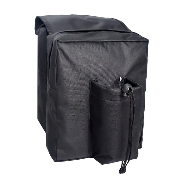 Wzmzjy ATV UTV Tank Top Saddle Bag Motorcycle Storage Rear Pack Bag Multi-Function Black