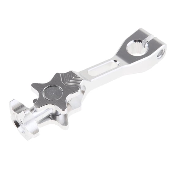 Wzmzjy Adjustable Rear Brake Rocker Arm Silver