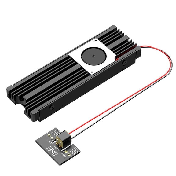 Wzmzjy Aluminum M.2 2280 Heatsink M.2 NVMe Heat Sink Solid State Heatsink with Thermal