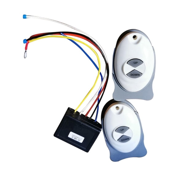 Wzmzjy Anchor Windlass Wireless Remote Control for Marine Boat 12V