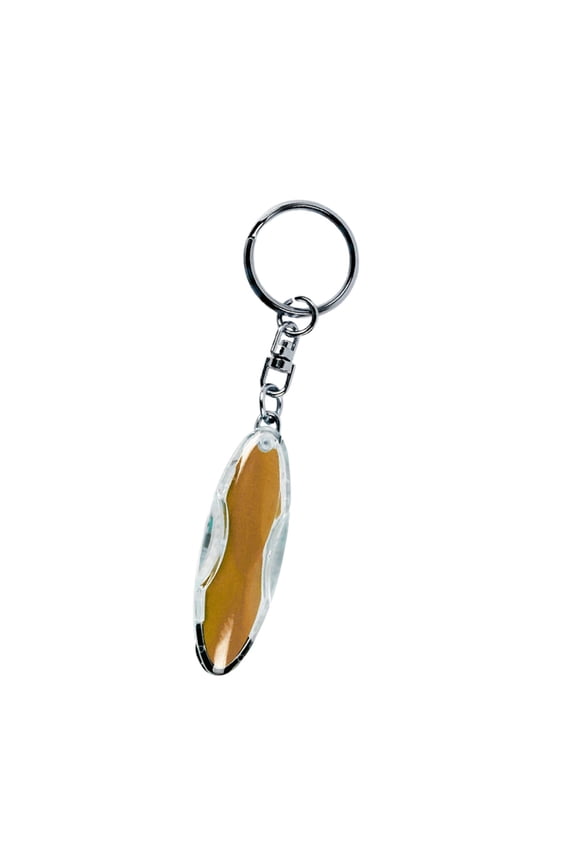 Anti Static Key Chain Human Body Car Static Releaser for Daily Use Yellow