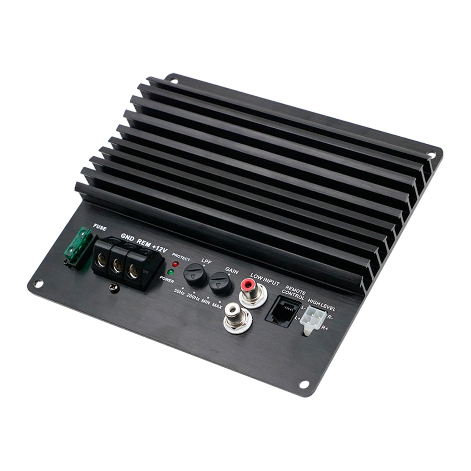 Wzmzjy Audio Amplifier 12V 120W Mono Channel Compatible High Power sub Bass Amp DIY Car