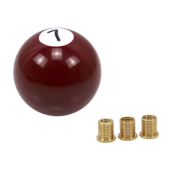 Wzmzjy Auto Gear Shifter Knob Billiard Ball Directly Replace Creative Easy Installation