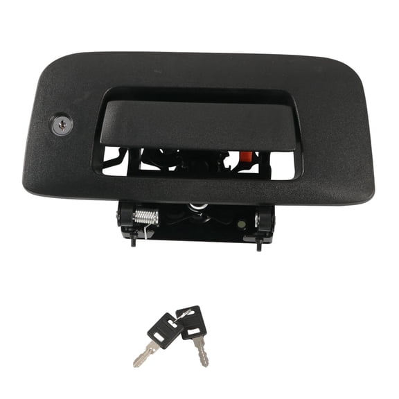 Wzmzjy Auto Tailgate Handle Kit Replacement Black Tailgate Handle & Bezel Lock Kit Fits