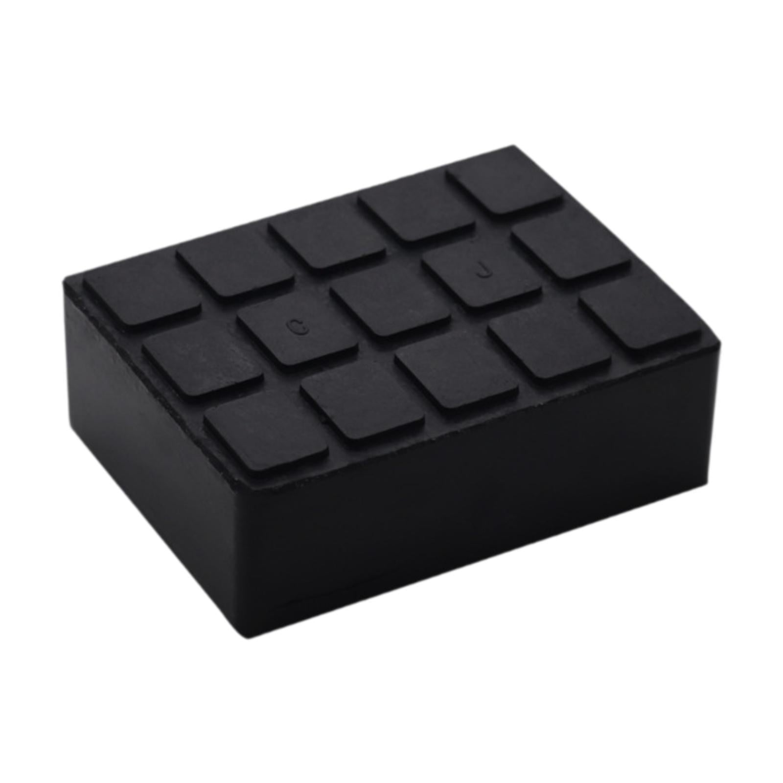 Wzmzjy Automotive Jack Stand Rubber Pad Jack Guard Adapter Pad Non-slip Shock-absorbent Medium