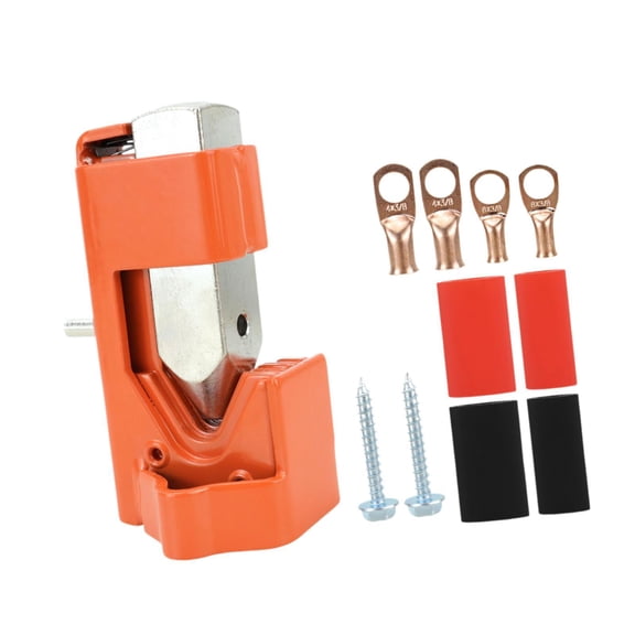 Wzmzjy Battery Cable Hammer Lug Crimper Tool for Wire Crimping Cables Terminal Orange