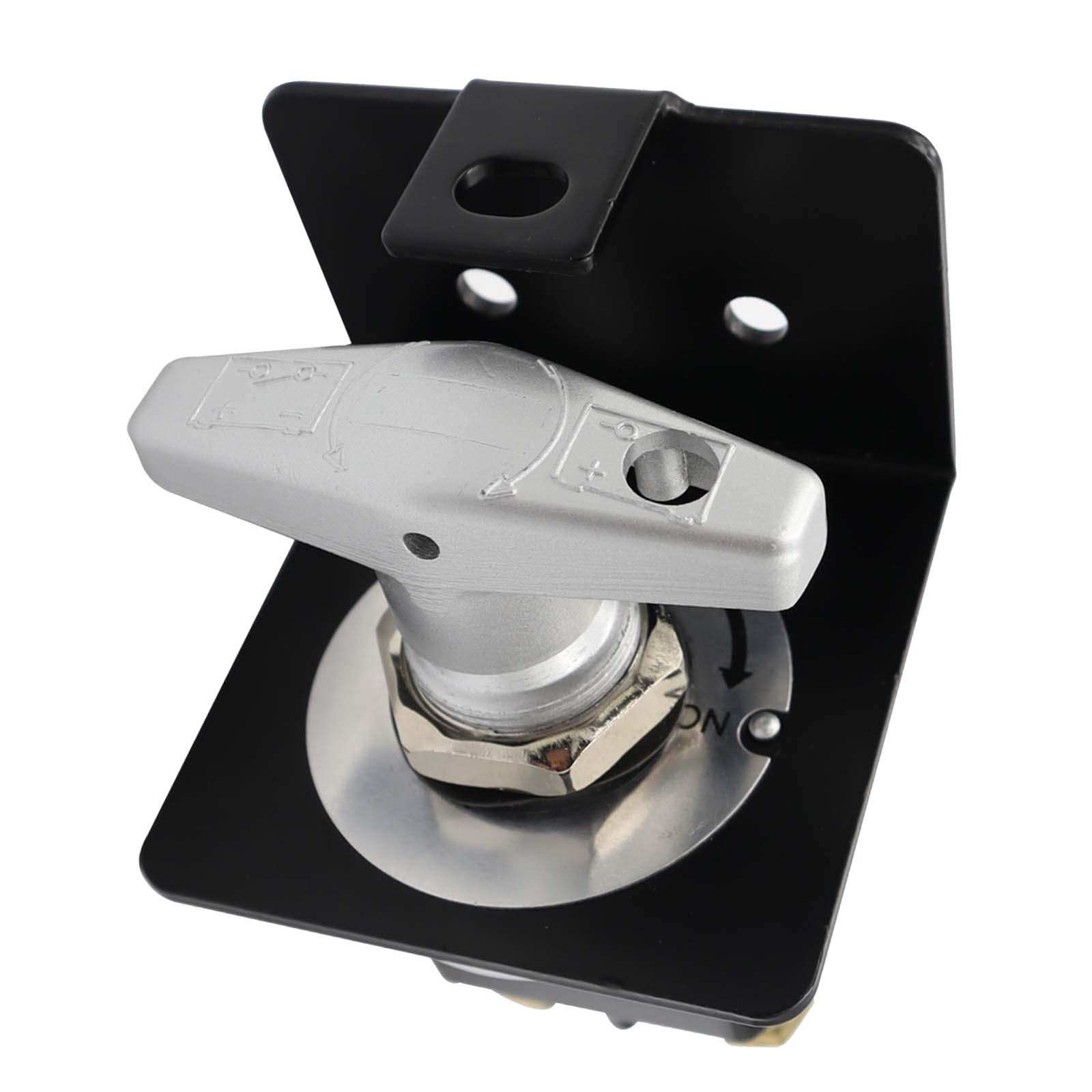 Wzmzjy Battery Disconnect Switch 12V Heavy Duty Durable with Lock Out Plate Replacement