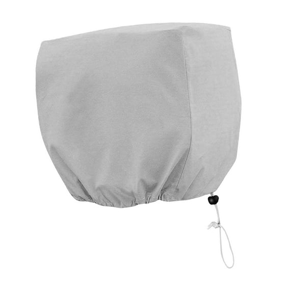 Wzmzjy Boat Outboard Motor Cover Boat Engine Hood Cover Dust Rain Sun Protection Marine 15HP
