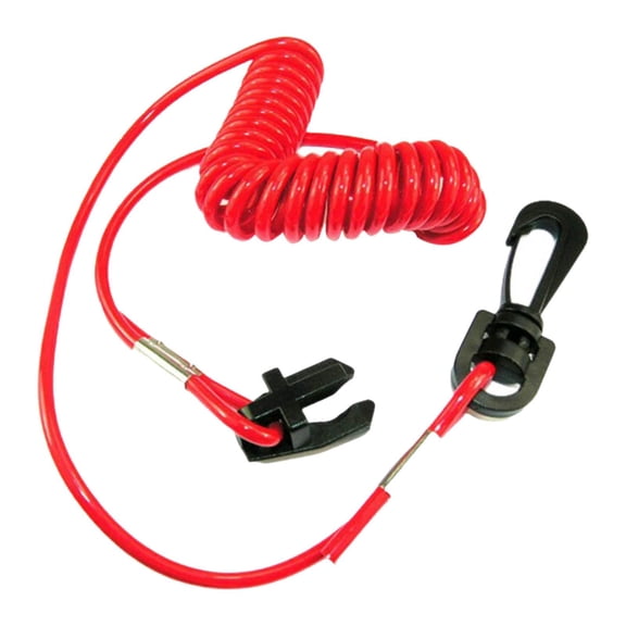 Wzmzjy Boat Safety Kill Stop Switch Lanyard, Kill Switch Stop Switch Safety Tether Cord
