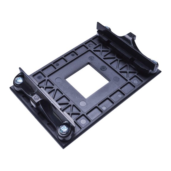 Wzmzjy CPU Cooler Bracket Heatsink Fan Stand Base Mount Bracket Holder Maintenance Black Square Hole