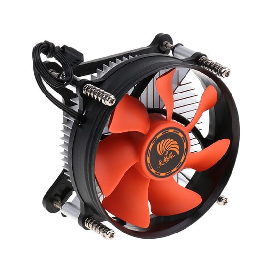 Wzmzjy CPU Cooler Copper Radiator Hydraulic Bearing for Intel Socket 1155/1156/1150