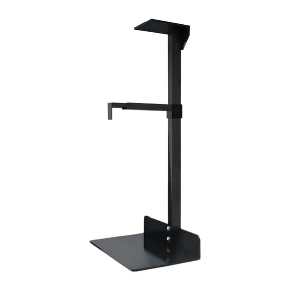 Wzmzjy CPU Under Desk Computer Mount Rack 360 Degree Swivel Universal Easy Installation Black