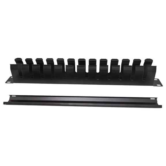 Wzmzjy Cable Server Rack Cable Management Bar Steel Wire Organizer Desk Cable Rack Desk