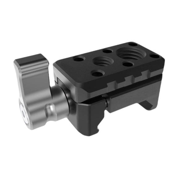 Wzmzjy Camera Cage Expansion Kit Lock Clamp Mount Standard 360 degree Rotation Rail Clamp 3.2x1.85x2cm