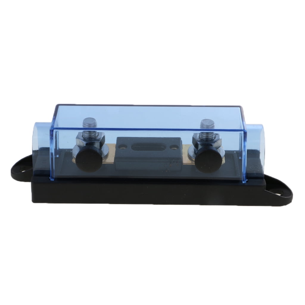 Wzmzjy Car Audio 0 4 6 8 Gauge ANL Inline Fuse Holder Fuseholder with Clear Cover