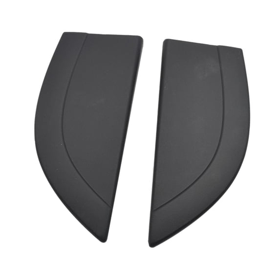 Wzmzjy Car Rear Door Molding Exterior Pillar Corner Trims Triangle Panel Repair Spare Left and Right