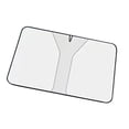 thumbnail image 1 of Wzmzjy Car Windshield Sun Visor Protector Auto Accessory Sunshades Heat Insulation Car S, 1 of 9