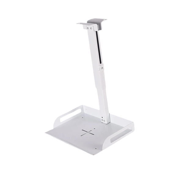 Wzmzjy Ceiling Mount with Tray for Projector/Camera 43-65cm Height Adjustable Iron Versatile for Living Room Home Video Conferencing white
