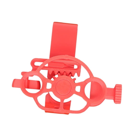 Wzmzjy Controller Mini Steering Wheel 110 Degrees Rotation Easily Install for Car Race Red